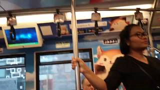 BTS Skytrain『EMU-B1』From Ratchathewi Station to Siam Station「Car 38 - Laplace M Train」