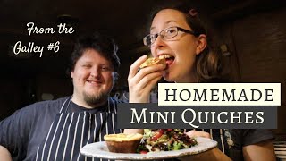 How To Make Shortcrust Pastry & Mini Quiches | From The Galley #6