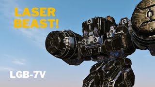 One of the best laser battlemechs. MechWarrior Online (MWO).