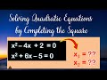 Math Grade 9 I Solving Quadratic Equations By Completing the Square