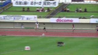 2011年 北東北インターハイ　陸上競技 男子４００ｍ準決勝２組