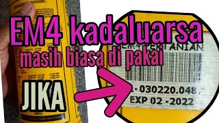 EM4 kadaluarsa!!! TERNYATA Masih bisa di gunakan jika...#em4pertanian #kompos #ecoenzim