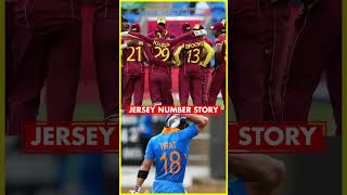 Story Behind Jersy Numbers‼️🤯 #cricket #cricketnews #cricketshorts #facts #viratkohli