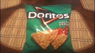 【アメリカのお菓子】ドリトス サルサベルデ!