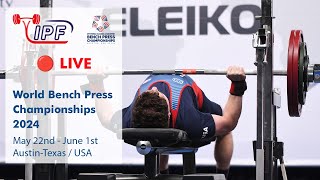 Women \u0026 Men Open Classic, 57 \u0026 74 kg - World Bench Press Championships 2024