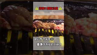 おともだちと焼肉にいった話 #shorts