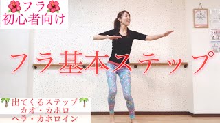 #655フラ基本ステップでエクササイズ❤️カオ・カホロ・ヘラ・カホロイン🌺フラダンスでダイエット🌺フラダンス初心者向け🌺miostyleエクササイズ\u0026ヨガストレッチ\u0026フラ🎀