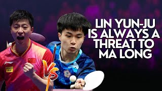 LIN YUN-JU IS ALWAYS A THREAT TO MA LONG | Ma Long vs Lin Yun-ju | 马龙对林昀儒 | WTT Icheon 2024