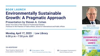 Book Launch - Environmentally Sustainable Growth: A Pragmatic Approach