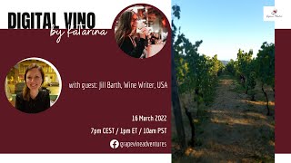 Digital Vino with Jill Barth, Wine Writer, USA