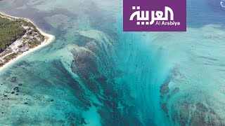 السياحة عبر العربية |  "شلالات تحت الماء"..  فقط في موريشيوس!