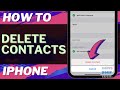 iOS 17: How to Delete Contacts on iPhone