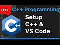 C++ Tutorial for Beginners Ep#1 - Setup, Intro, & Visual Studio Code - (Linux/Windows 10) - SavvyNik
