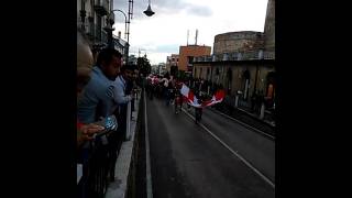 Vastese in serie D, corteo tifosi 24/04/2016