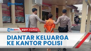 Menyesal Hamili Pacar, Pemuda di Pringsewu Menyerahkan Diri ke Polisi Didampingi Keluarga