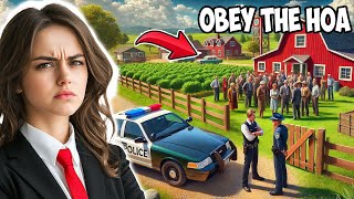 HOA Calls Cops to Enforce “Rules” on My Ranch—But I’ve Owned It for Decades Without Joining!