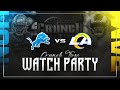 Detroit Lions vs. Los Angeles Rams Watch Party LIVE! | Sunday, September 8th, 2024