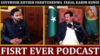 Governor KP Faisal Karim Kundi | podcast | govt dialogue with PTI | NRO for PTI | Ali Amin Gandapur