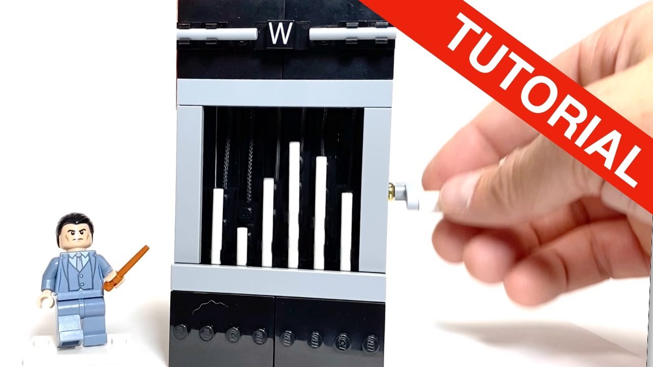 Lego Moving Bar Graph Tutorial Youtube