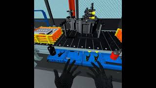 VR engine assembly trainer for Automobile Assembly training in 3D virtual shop floor