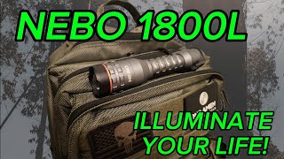 NEBO DAVINCI 1800L🔋FLASHLIGHT POWER BANK COMBO. LIGHT AND POWER AT YOUR FINGERTIPS.