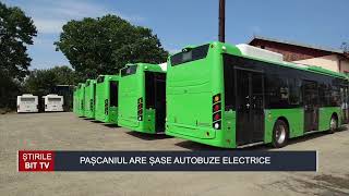 ȘTIRILE BIT TV - PAȘCANIUL ARE ȘASE AUTOBUZE ELECTRICE