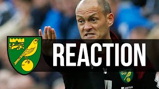 Newcastle 6-2 Norwich City: Alex Neil Reaction