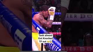 Gervonte tank Davis almost get knocked out #moments #video #sports