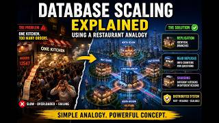 How Databases Scale: Sharding, Replication & Read Replicas Explained