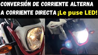 Cómo Hacer La Conversión De Corriente Alterna A Corriente Directa En Una Honda NAVI 2021