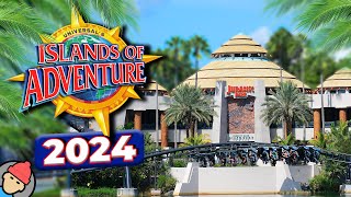Universal Islands of Adventure RIDES & ATTRACTIONS 2024 | Universal Orlando Reso