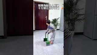 半夜如果有陌生人敲门，千万别让孩子开门，安全意识要牢记！#Cute baby#Cute#呆萌小米宝#聪明宝宝#萌娃