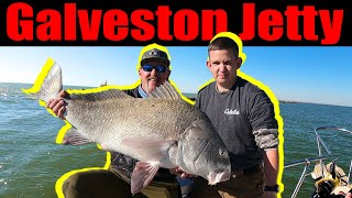 Galveston Texas Jetty Fishing | Fishing with Capt. Cody Dunn and Special Guest