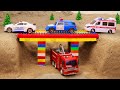 Toys Cars Learning Name Police cars, Fire Trucks and Crane, Street Vehicles For Kids | Mega Trucks