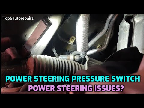 What happens when power steering pressure switch goes bad?