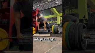 200kg easy lift 🦍 #powerlifting #deadbydaylight #deadlift #gym #fitness