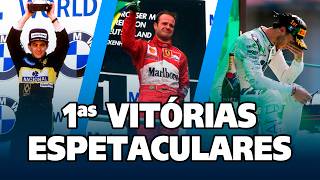 Senna, Barrichello, Gasly, Alesi - As primeiras vezes mais espetaculares da Fórmula 1.