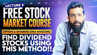 Option 2: How to find consistent dividend paying stocks + Checklists!