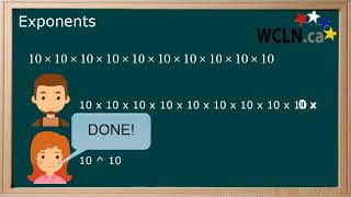 WCLN - Math - Introduction to Exponents