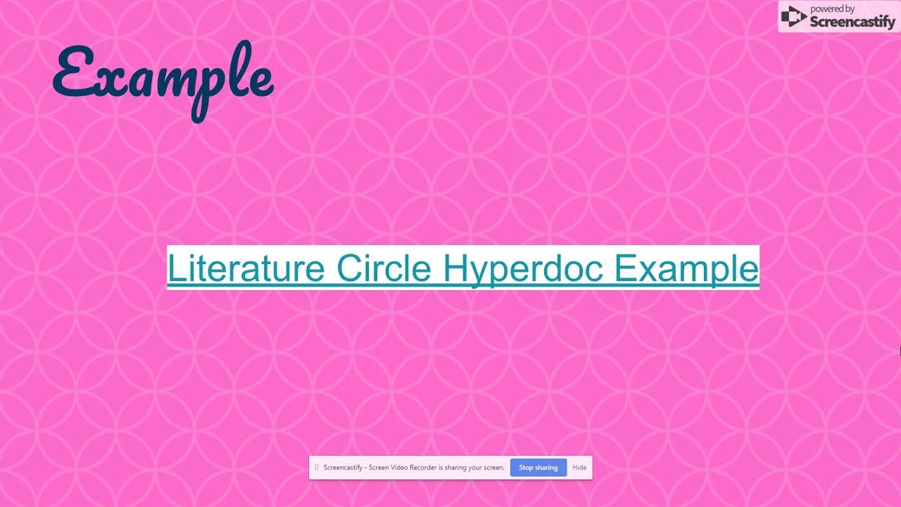 Hyperdocs Tutorial Youtube
