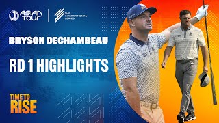 Best of Bryson DeChambeau's Round 1 | International Series India presented by DLF | Asian Tour 2025