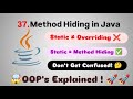 Object Oriented Programming (OOPs) in Java (Part 11) | Method Hiding in Java | Fight4Tech