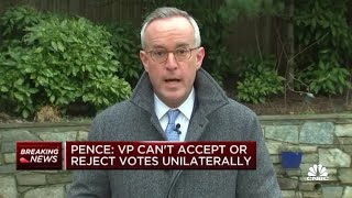 Mike Pence: The VP can't accept or reject votes unilaterally
