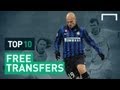 Top 10 Free Transfers