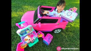 Aliyana Pretend Play as Doc Mcstuffins and Finds lost Puppy