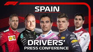 2020 Spanish Grand Prix: Press Conference Highlights