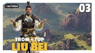 Guan Yu is Unbelievably Powerful | Liu Bei 194 TROM + TUP Let's Play E03