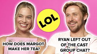Margot Robbie and Ryan Gosling Answer Barbie Questions