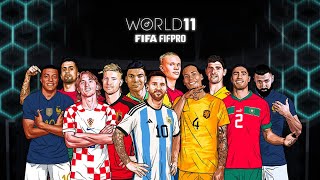 🤩 REVEALED: 2022 FIFA FIFPRO Men's World 11 | Lionel Messi, Kylian Mbappe \u0026 more!