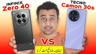 Tecno Camon 30S vs Infinix Zero 40 Comparison⚡️  Don't Waste Your Money!